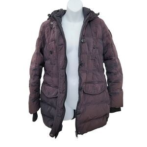 Bomboogie Burgundy Red Winter Down Jacket Size: 2
